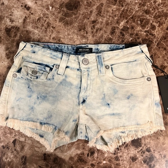 New True Religion Joey Cut Off Denim Jean Short - New With Tags 2023 - Picture 4 of 13